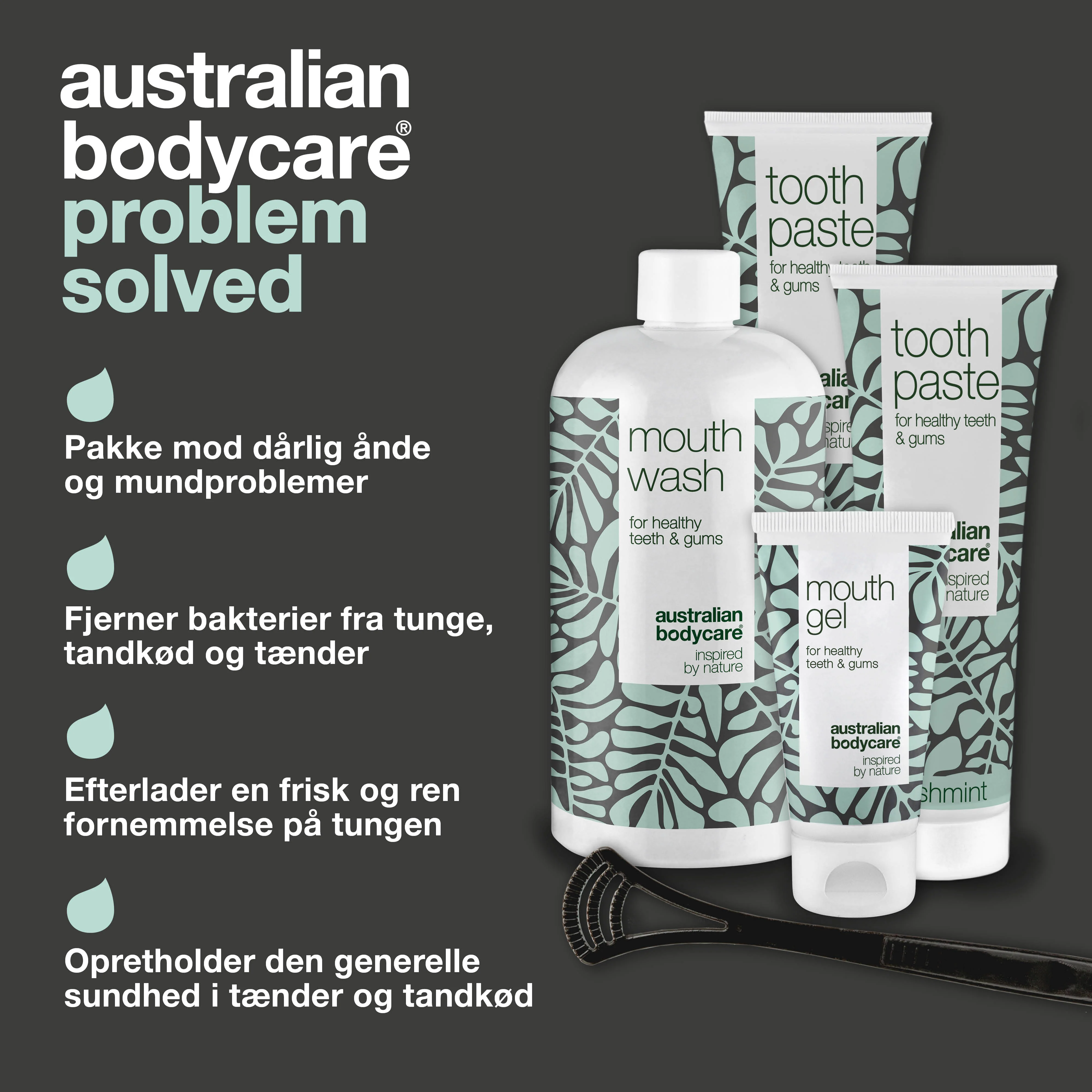 Start kit - 5 mundprodukter — Startpakke til god mundhygiejne og pleje ved paradentose og dårlig ånde - Image 3
