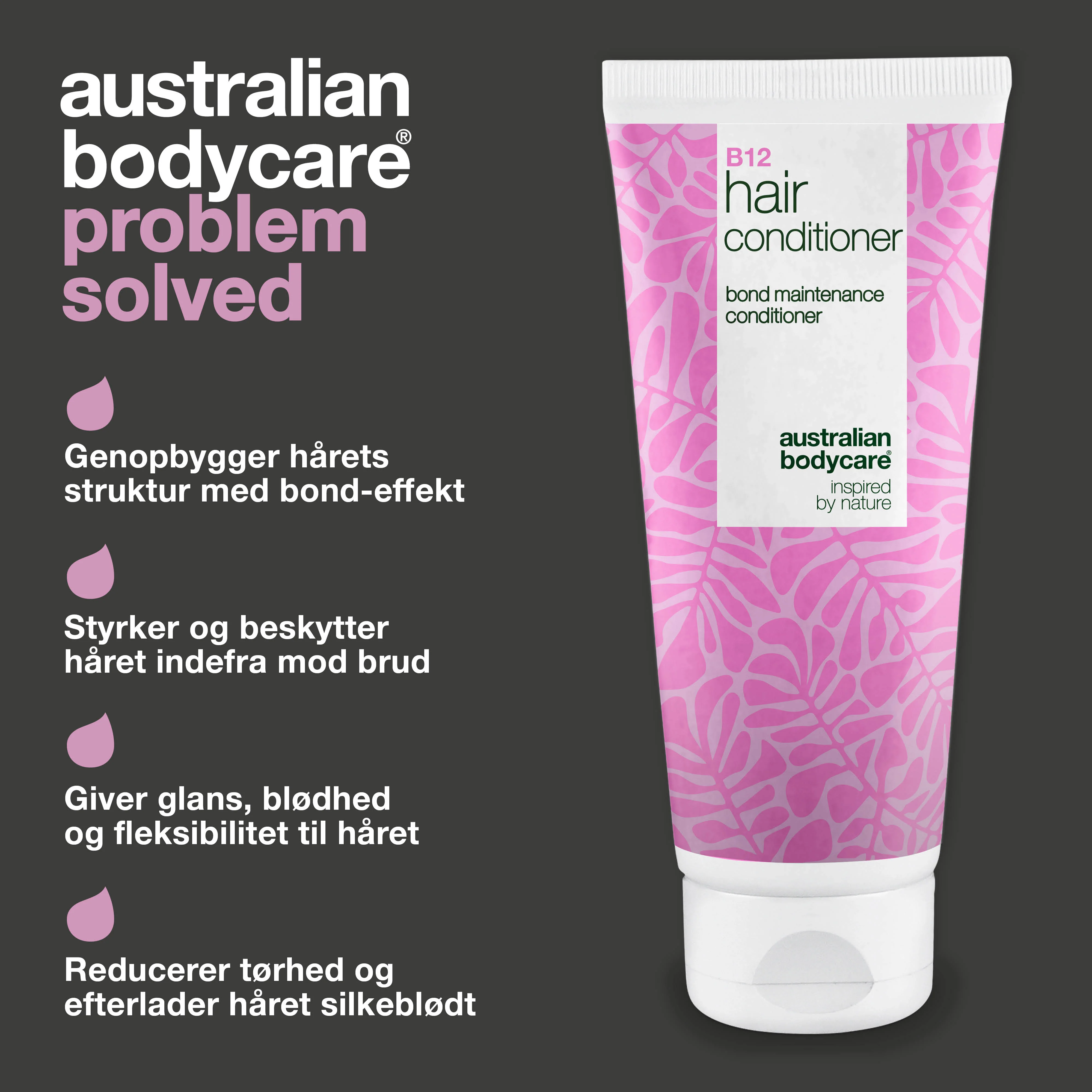 Vitamin B12 Hair Conditioner – Styrker tørt og svækket hår indefra — Vitamin B12 Hair Conditioner mod skadet hår. Bond-effekt styrker og genopbygger. Med Vitamin B12, Panthenol og Elaya Renova™. - Image 3