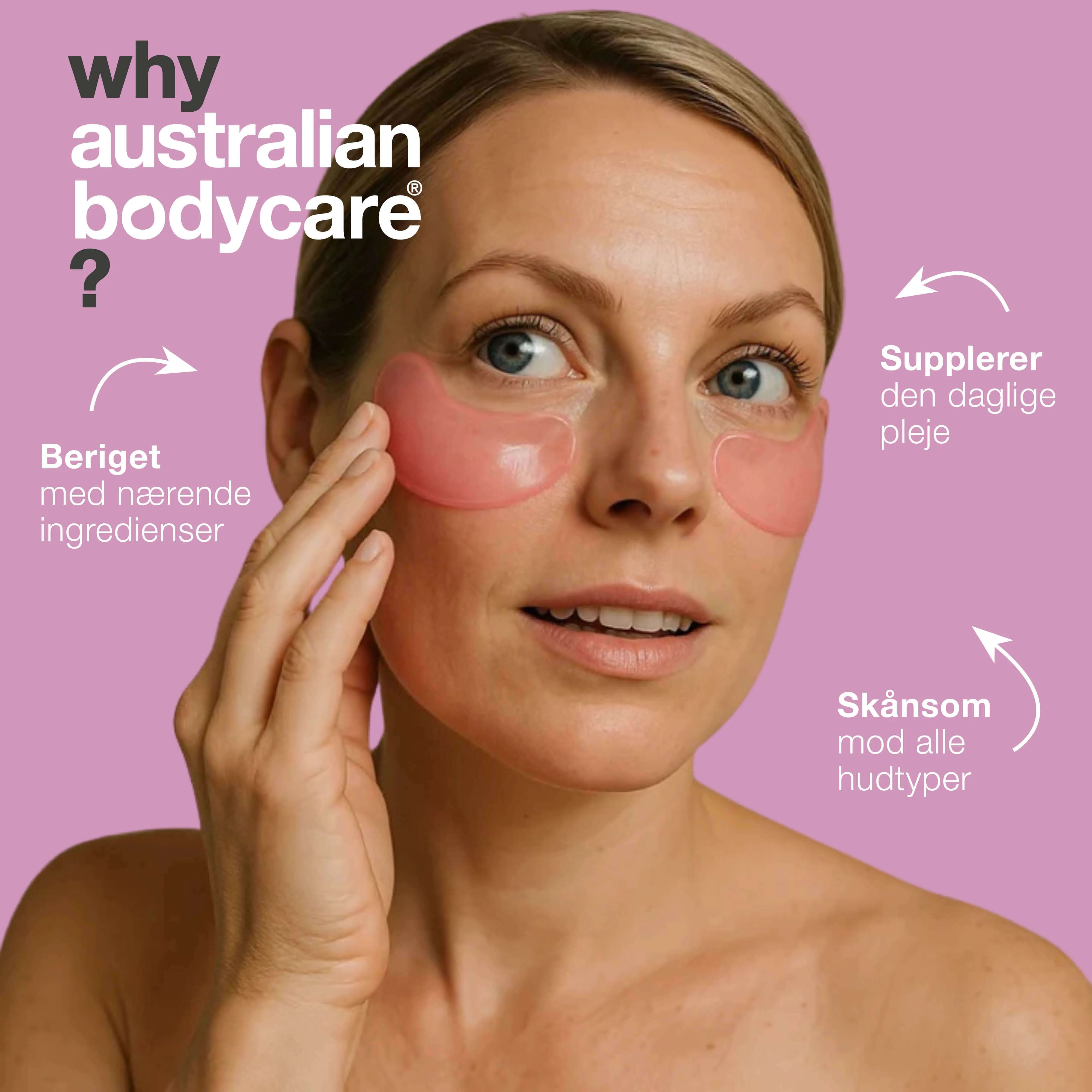 Øjenmasker med B12-vitamin og Collagen mod mørke rande og hævelser — Reducer mørke rande og poser under øjnene med B12 Eye Patches. Fugter og opfrisker huden på kun 20 min. Perfekt til trætte øjne! - Image 4