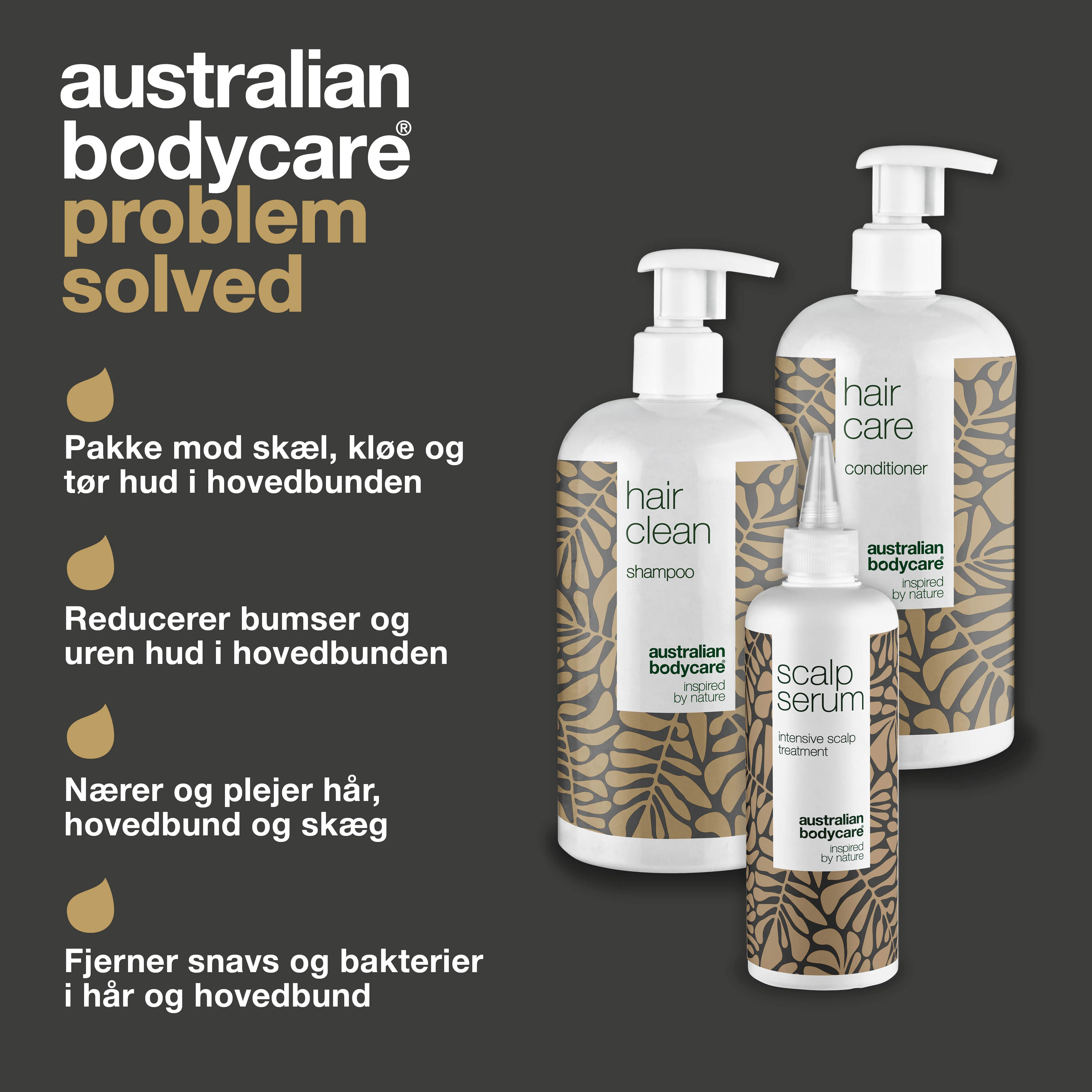 XL Hovedbundspakke — 3 produkter mod tør og kløende hovedbund, skæl og fedtet hår - Image 3